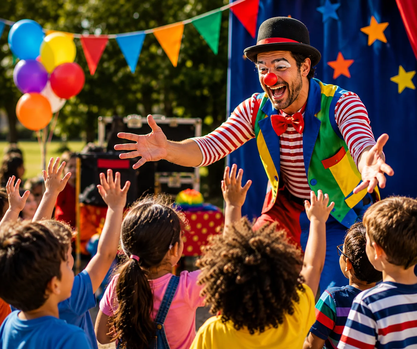 Children's entertainment clown